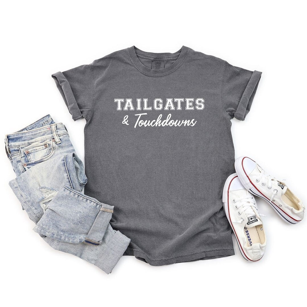 Tailgates And Touchdowns Garment Dyed Tee