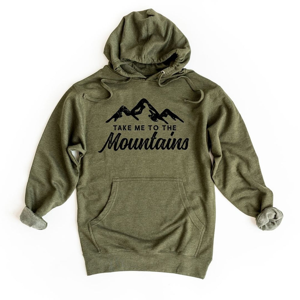 Take Me To The Mountains Graphic Hoodie