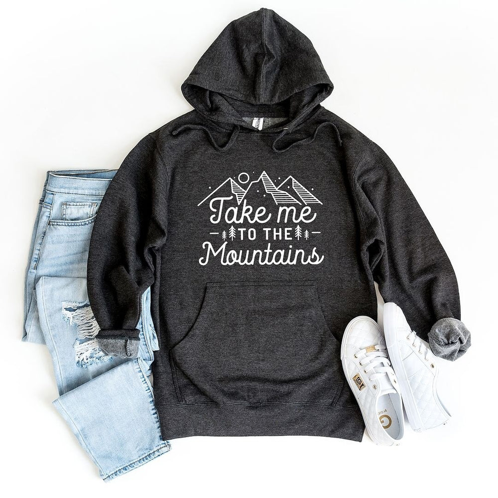 Take Me To The Mountains Landscape Graphic Hoodie