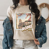 Take Me to Rome Short Sleeve Crewnneck Tee