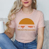 Take Me to the Mountains Sunset Short Sleeve Crewnneck Tee