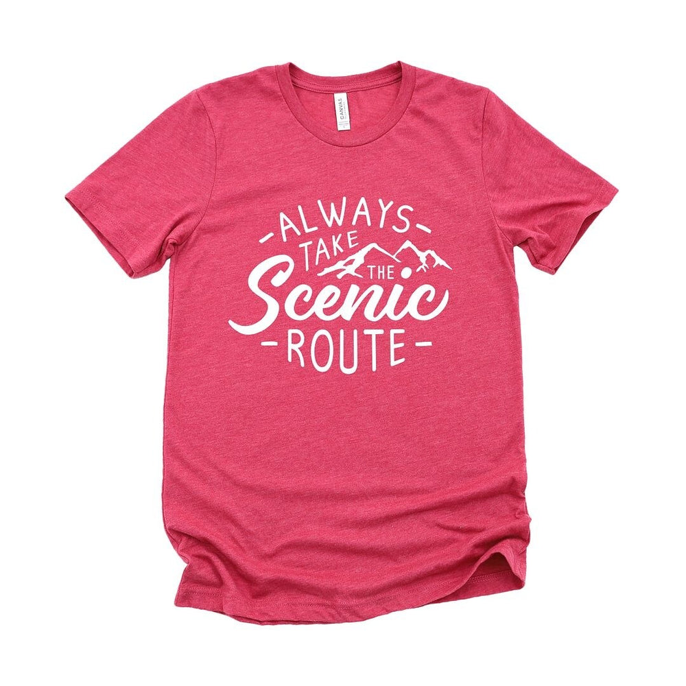 Take The Scenic Route Short Sleeve Tee