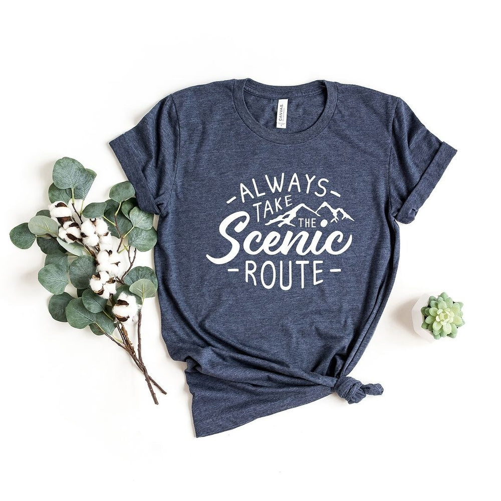 Take The Scenic Route Short Sleeve Tee