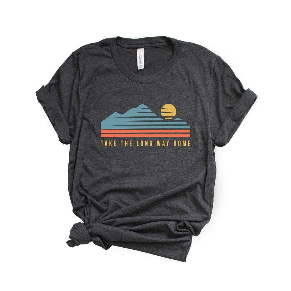 Take the Long Way Home Short Sleeve Crewnneck Tee