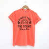 Take the Scenic Route Horizon Garment Dyed Tee