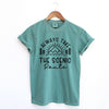 Take the Scenic Route Horizon Garment Dyed Tee