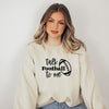 Talk Football to Me Ball Graphic Sweatshirt