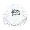 Talk Football to Me Ball Graphic Sweatshirt