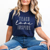 Teach Love Inspire Short Sleeve Crewnneck Tee