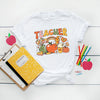 Teacher Fall Collage Short Sleeve Tee