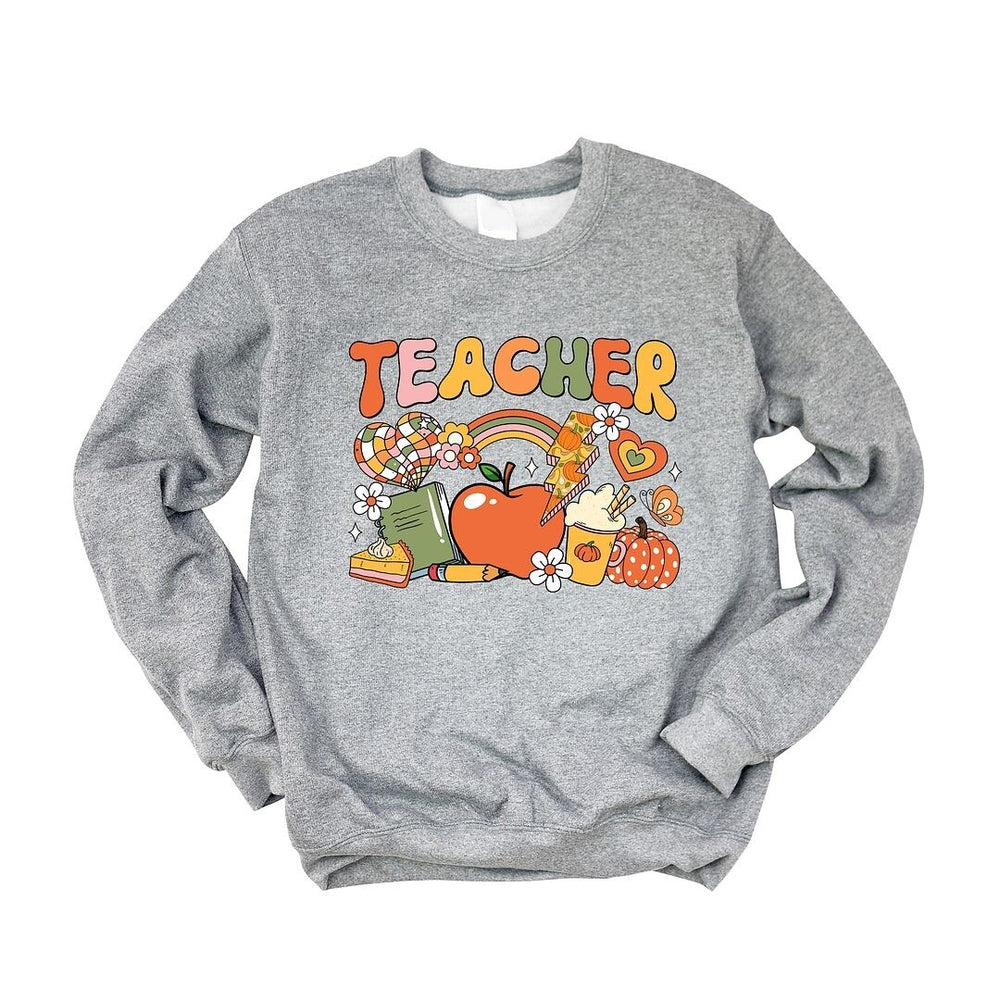 Teacher Fall Collage Sweatshirt