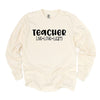 Teacher Live Love Learn Garment Dyed Long Sleeve