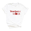 Teacher Mode Apple Short Sleeve Crewnneck Tee