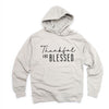 Thankful And Blessed Graphic Hoodie