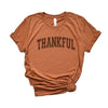 Thankful Varsity Short Sleeve Crewnneck Tee