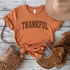 Thankful Varsity Short Sleeve Crewnneck Tee