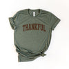 Thankful Varsity Short Sleeve Crewnneck Tee