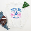 The Girls Are Game Daying Graphic Sweatshirt