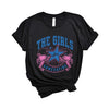 The Girls Are GameDaying Short Sleeve Crewnneck Tee