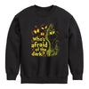 The Grinch Afraid Of The Dark Crew Fleece