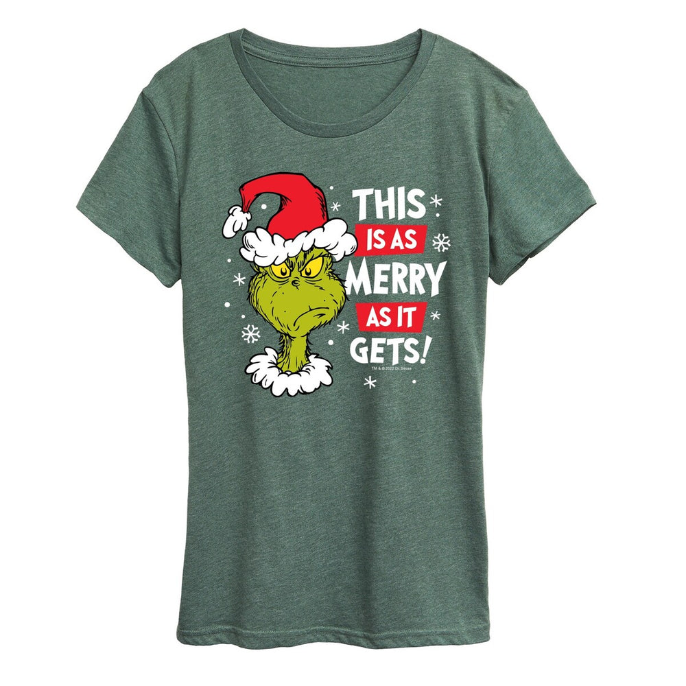 The Grinch As Merry As It Gets