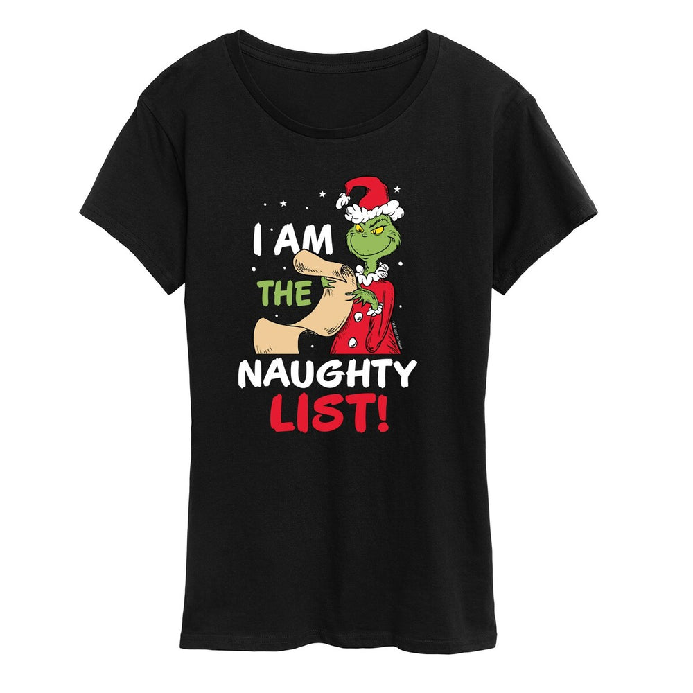 The Grinch I am The Naughty List