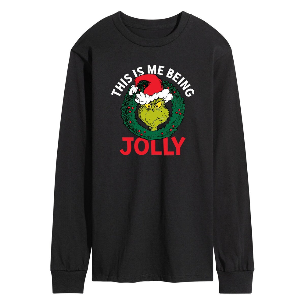 The Grinch This Is My Being Jolly Long Sleeve