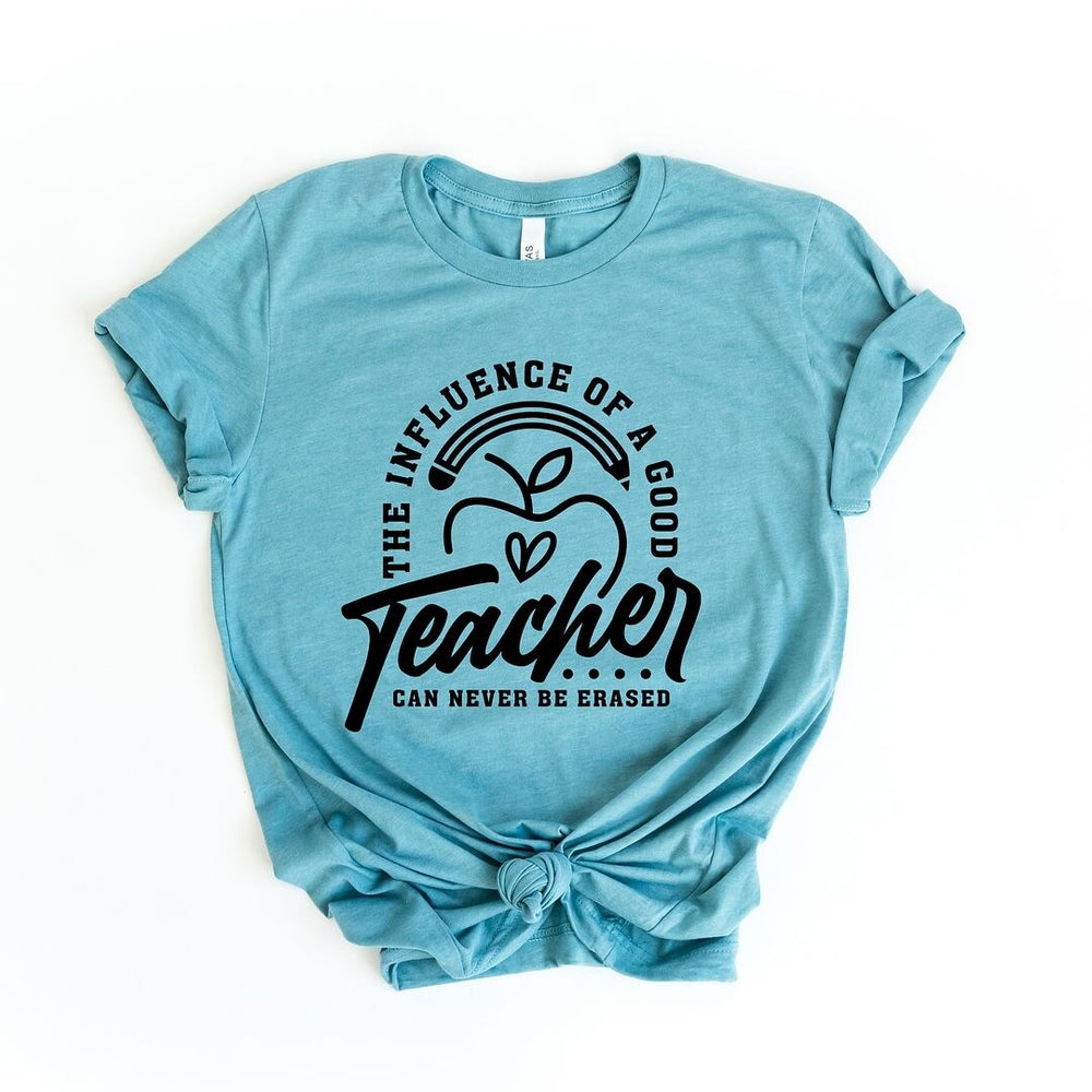 The Influence Of A Good Teacher Apple Short Sleeve Tee