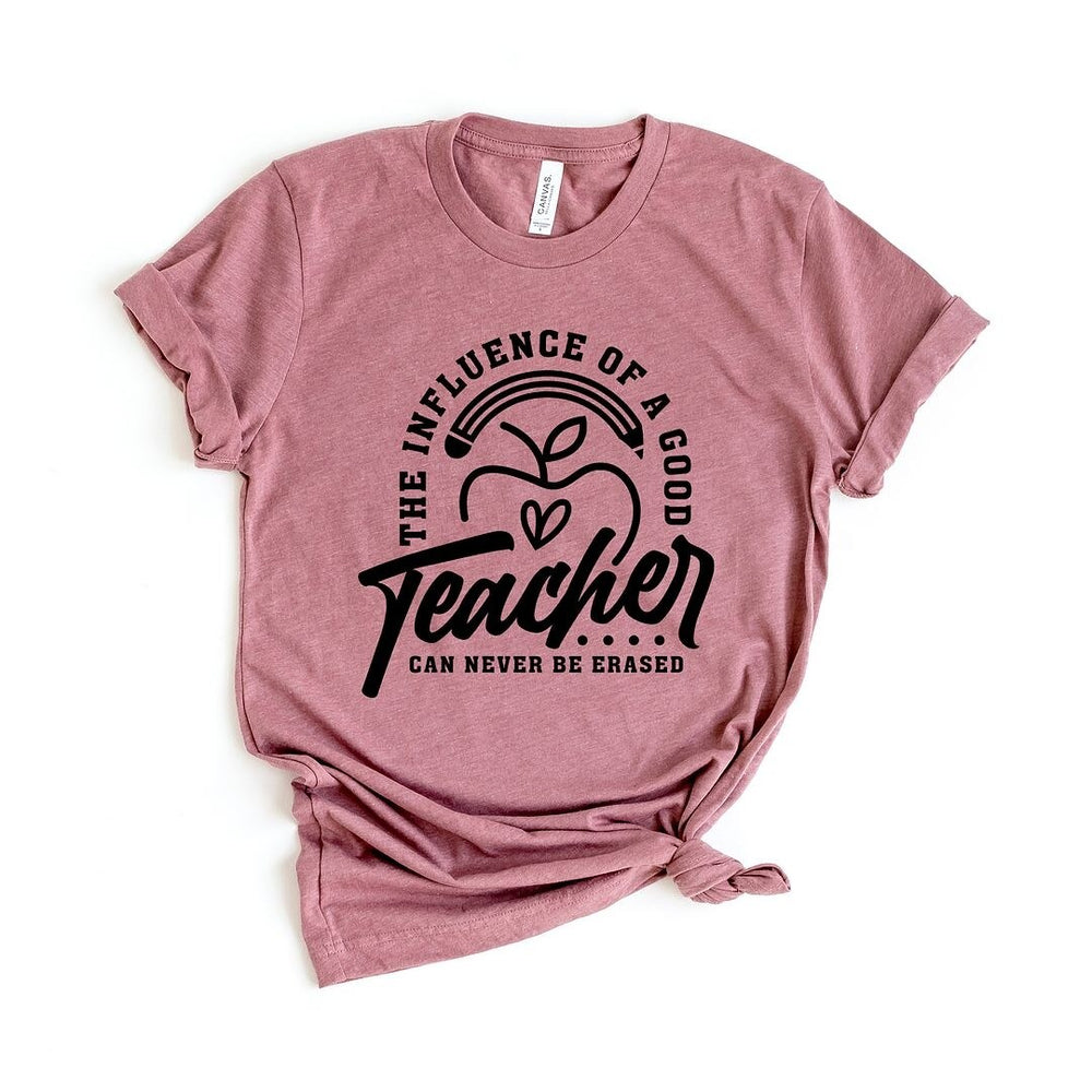 The Influence Of A Good Teacher Apple Short Sleeve Tee