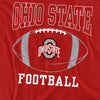 The Ohio State University Football Ball Kids T Shirt for Youth Boys and Girls