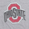 The Ohio State University Simple Distressed Logo Unisex Adult Heathered Premium T Shirt