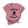 This Is My Camping Shirt Short Sleeve Crewnneck Tee