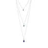 Three-in-one Layered Crystal Necklace