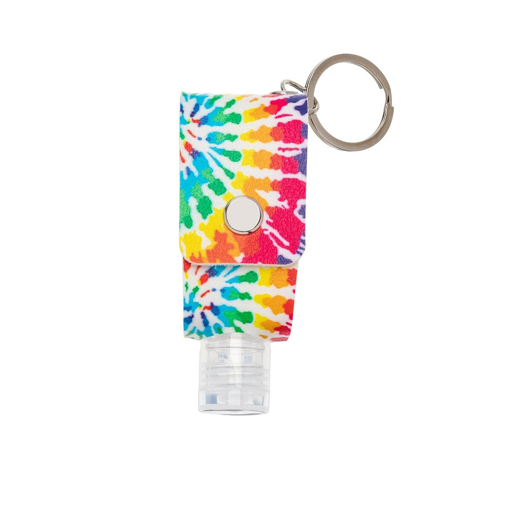 Tie-dye Hand Sanitizer Key Chain With Empty 30 Ml Bottle