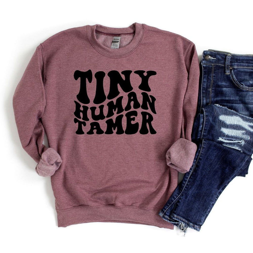 Tiny Human Tamer Graphic Sweatshirt