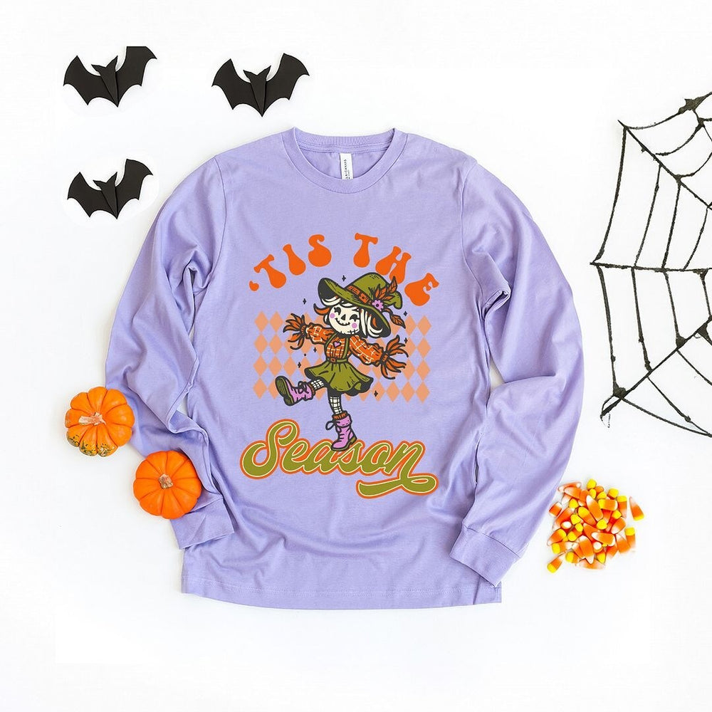 Tis The Season Scarecrow Long Sleeve Tee