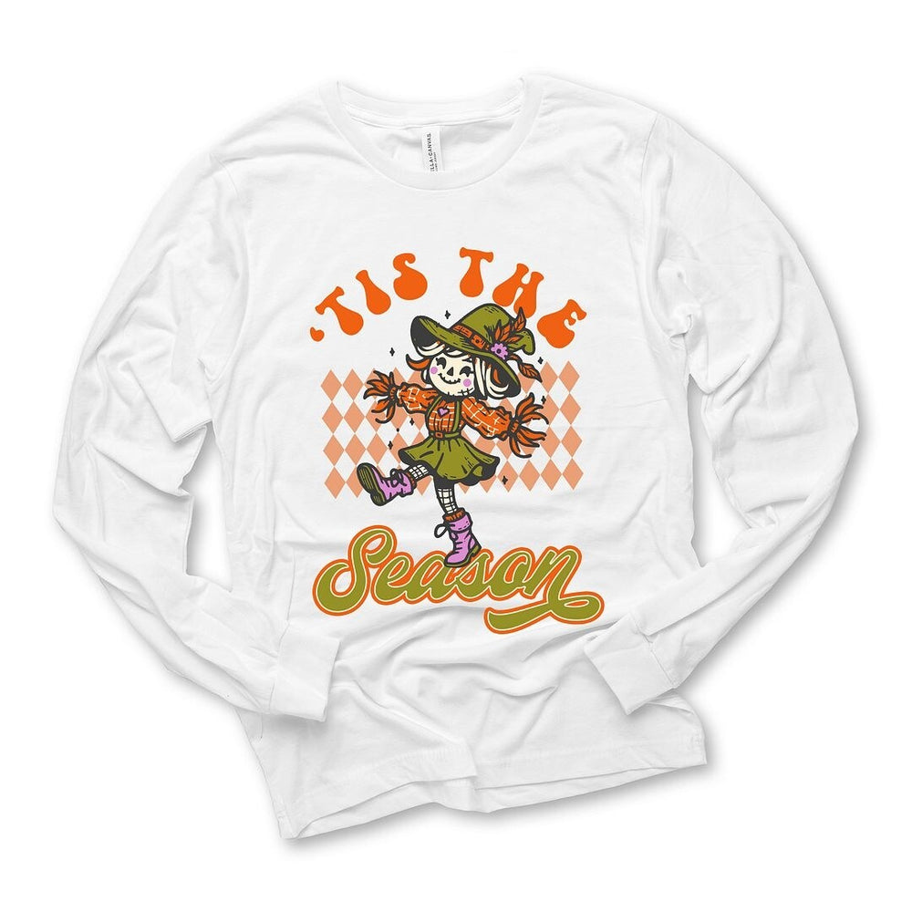 Tis The Season Scarecrow Long Sleeve Tee