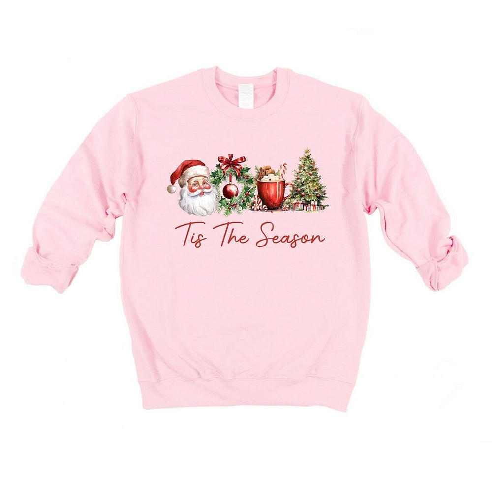 Tis the Season Christmas Collage Graphic Sweatshirt