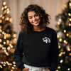 Tis the Season Holly Berries Mini Graphic Sweatshirt