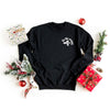 Tis the Season Holly Berries Mini Graphic Sweatshirt