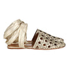 Tory Burch Womens Gold Sandal