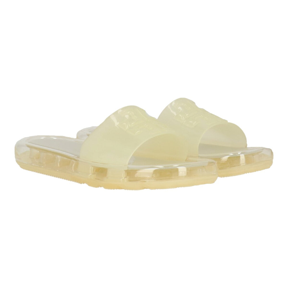 Tory Burch Womens Ivory Bubble Jelly Sandal