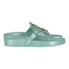 Tory Burch Womens Light Blue Miller Cloud Sandal