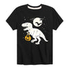 Trex Skeleton Glow Tee