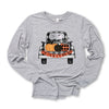 Trick Or Treat Truck Long Sleeve Tee