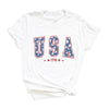 USA Varsity Stars Short Sleeve Crewnneck Tee