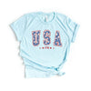 USA Varsity Stars Short Sleeve Crewnneck Tee