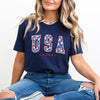 USA Varsity Stars Short Sleeve Crewnneck Tee