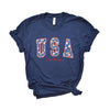 USA Varsity Stars Short Sleeve Crewnneck Tee