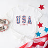 USA Varsity Stars Short Sleeve Crewnneck Tee